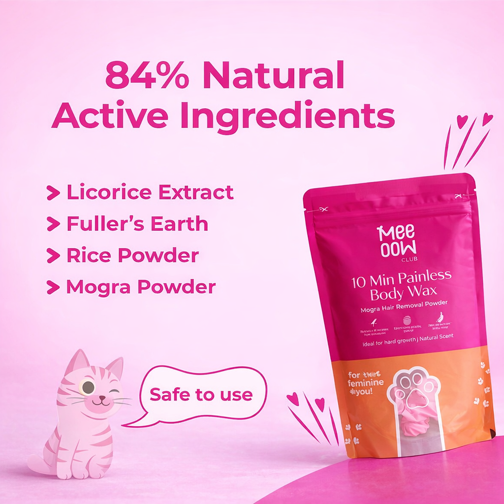 Painless Body Hair Remover Powder